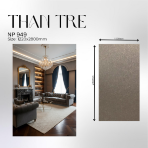 Tấm ốp than tre vân kim loại - NP 949