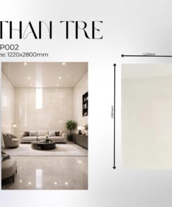 Tấm Ốp Than Tre PetG Bóng Be Nhạt - NPG 002