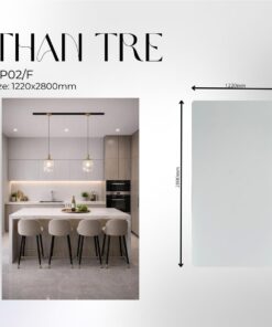 Tấm Ốp Than Tre Đơn Sắc Xám Nhạt NP 02/F
