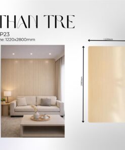 Tấm ốp than tre vân gỗ - NP 23
