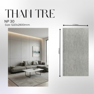 Tấm ốp than tre vân vải - NP30