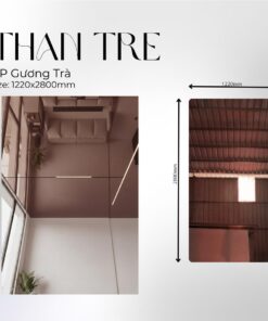 Tấm Ốp Than Tre Gương Trà - npgt